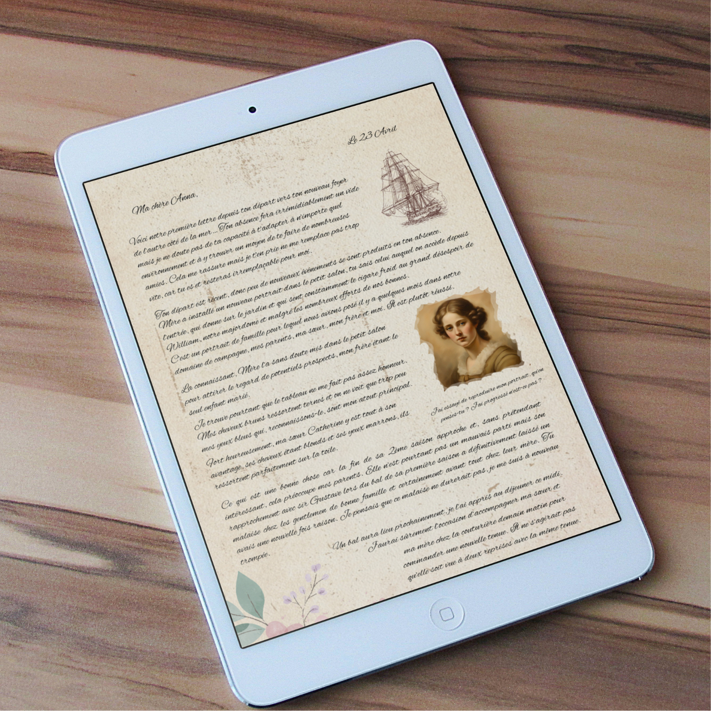 Envoi digital mensuel - Les lettres d'Elisabeth